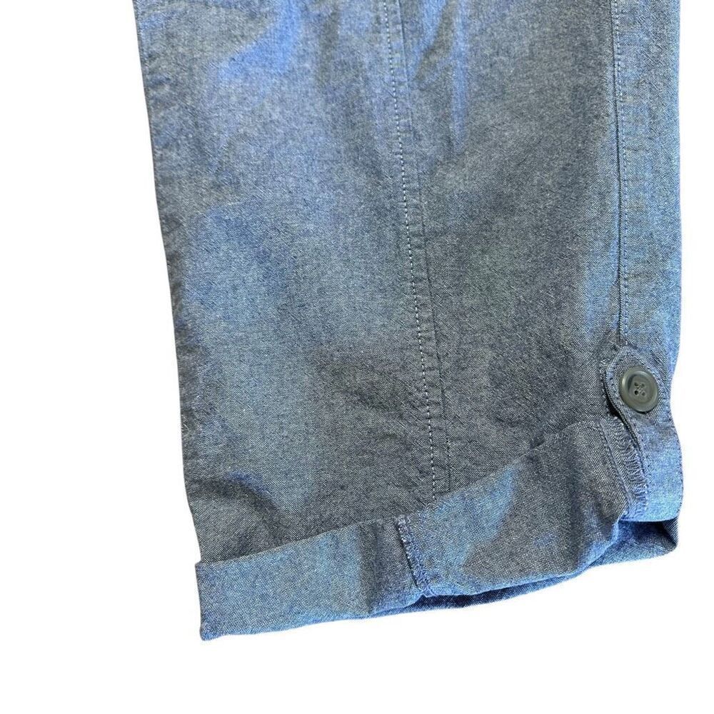 Talbots Size 18w Chambray Convertible Tab Cuff Cr… - image 7